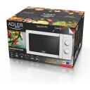 Adler Mikrolaineahi AD 6205, 20L, 700W, 5 v&otilde;imsustaset, 30 min taimer, valge