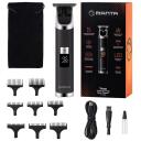 Manta Juukse trimmer HT-02BK, 8 otsikut, IPX7, USB-C, 0.5mm-9mm, 120min aku t&ouml;&ouml;aeg