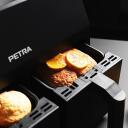 Petra Gaisa fritieris PT4750BLKVDEEU7, 2x3,7l, 1300W, elektroniskais panelis, mazgājamas daļas