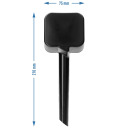 Plant irrigator, BIOOGROD, 720980, 200 ml, black