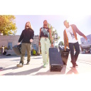 Портативная Bluetooth колонка с профессиональными 8 дюймовыми вуферами режимом Ultra Bass RGB подсветкой DJ Party функциями и до 18 часов работы от аккумулятора New York Чёрный 1073423 Klipsch