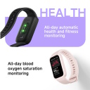 Viedā fitnesa aproce ar TFT ekrānu sirds ritma monitoru un Bluetooth savienojumu Smart Band 9 Active Black BHR9444GL Xiaomi