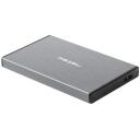 Natec HDD cietā diska korpuss NKZ-1281, 2.5", 4 TB, 6 Gbit/s, 9.5 mm, USB 3.0, pelēks, SATA, 1 disks