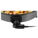 Tristar Multifunktsionaalne grillpann PZ-2964, 40 cm, 1500 W, kaas kaasas, fikseeritud k&auml;epide, must