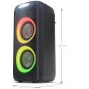 Sharp PS-949 Peo k&otilde;lar, 132 W, Veekindel, Bluetooth, Portatiivne, Must
