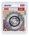 Zāģripa Ø 140x20x2,0mm 18T, KREATOR, KRT020404, Urbumu izmērs: 20 mm, Diska diametrs: 140 mm, Kopējais zobu skaits: 18, Zobu leņķis: 20 °, Griezuma platums: 2.00 mm, Asmens biezums: 1.30 mm