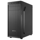 Natec Aracanta Midi Tower NPC-2326, 363mm, 198mm, 424mm, 2.5kg, plastmasa, metāls, 2xUSB 3.2, 1xUSB 2.0, 3x2.5" bays, 1x3.5" bay