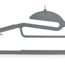 Beldray Riidepuud LA070598GRYFEU7, 8 tk, 0.5cm, 22.5cm, 41.1cm, plast, hall