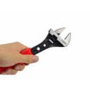 Regulējams uzgriežņu atslēga 200mm, TPR rokturis, AW31357, AWTOOLS