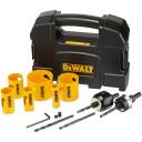 Dewalt Zāģis caurumiem DT90358-QZ 10 gab. Bi-Metal, 20mm-64mm, 44mm griezuma dziļums, 2 mandreļi, 2 urbji
