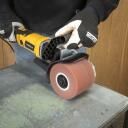 Polishing brush &Oslash; 120x100mm, KREATOR, KRT271001, Disc diameter: 120 mm, suitable for POWX0497 sanding roller