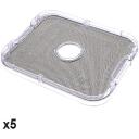 Lund Сушилка для продуктов 5 S/S полками 68281, 380W
