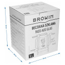 5 L stikla muca ar platu snīpi, korķi, statīvu un krānu BROWIN 635528, caurspīdīga, 5.0 L, 19.2x29x27.6 cm