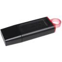 Kingston USB m&auml;lupulk DataTraveler Exodia DTX/256GB, 256 GB, USB 3.2 Gen 1, must, kaitsekate