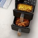 Philips kuuma &otilde;hu frit&uuml;&uuml;r, kahekordne korv, NA462/80, 10L, 2750W, RapidAir, siidvalge/beez, 6 programmi