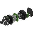 Thrustmaster Stūre MODELIS 4160853, 34cm, 40cm, 32cm, 6.8kg, 1, melns, vadu savienojums, ar Axial Flux motoru