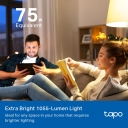 TP-Link Tapo L535E i&scaron;manioji Wi-Fi LED lemputė E27 1100 Lm 8.6 W 2500&ndash;6500 K 220&deg; Balta