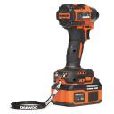 Aku lööktrell DAEWOO DAX 3521Li SET, DAEWOO, DAX 3521Li SET, 21 W, 4.0 Ah, 220 Nm, 0-3600 p/min, komplektis 21 V aku ja laadija.