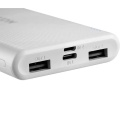 Kompakti&scaron;kas i&scaron;orinis akumuliatorius 10000 mAh talpos PB-106 Baltas CNE-CPB1006W CANYON