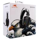 Baracuda Austiņas SEAGUL-B, 310g, 20Hz-20kHz, 118dB, 32&Omega;, 2.15m, vadu, varavīksnes LED apgaismojums