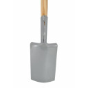 Mini lāpsta, koka kāts, T formas rokturis, 15x26 cm, AW00060, AWTOOLS