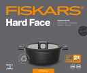 Hard Face katls 26 cm, 5 l, FISKARS 1052228, melns, ar nepiedego&scaron;o pārklājumu, piemērots visām plītīm
