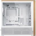Lian Li Korpus LANCOOL 217 G99.LAN217W.00, 2x120mm, 1x140mm, 2xUSB 3.0, 3.5" HDD, 2.5" SSD, skaidrus panelis