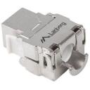 Lanberg Moduļu ievietojums KSF5-2000, 1 x RJ45, 180&deg;, Cat.5e, FTP, saderīgs ar LSA rīku