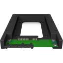 Raidsonic Adapteris IB-2538StS, 1x3.5", 1x2.5" hot-swap, 6 Gbit/s, melns