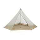 Inner Tent GOLD CAMP 3 Mesh Inner, Big Agnes, 0841487143879, 1.02kg, 183cm, Nylon mesh, Gold Camp 3 tent and support pole not included