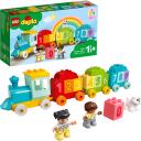 Lego DUPLO 10954 Skaičių traukinys, 23 vnt., 18m+, 10 spalvotų skaičių blokelių, stumiamas traukinys, figūrėlės