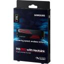 Samsung SSD M.2 MZ-V9P2T0CW 2TB, lugemise kiirus 7450 MB/s, kirjutamise kiirus 6900 MB/s, PCIe 4.0, V-NAND MLC, jahutiga