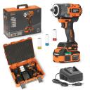 Аккумуляторный ударный шуруповерт DAEWOO DAX 6021Li SET, DAEWOO, DAX 6021Li SET, 21 W, 4.0 Ah, 850 Nm, 0-2400 об/мин, 1/2" квадратный патрон