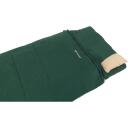 Outwell Magamiskott Contour Prime Green 230484, 220 x 85 cm, -13 kuni 16 &deg;C, 2-suunaline L-kujuline avatud l&otilde;pp automaatse lukuga