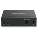 Mercusys 5 prievadų Gigabit stalinis komutatorius MS105GP, 4 prievadai PoE+, 10 Gbit/s, 220 V, 75.15 W, CE, RoHS, juodas