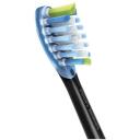 Philips Hambaharjade pead HX9045/88 5 tk, Must, Keskmine harjaste, 62000 vibratsiooni/min, 3 kuu vahetus