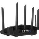 Asus ruuter 90IG0A30-MO9C10 Wi-Fi 7 9400 Mbit/s, Tri-band, 4x 2.5G porti, AiMesh, 6 antenni, Must