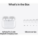 Apple AirPods Pro 3, Bluetooth, MFHP4ZM/A, 2 микрофона, 8ч работы от аккумулятора, шумоподавление, водонепроницаемость