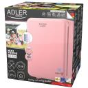 Adler Mini k&uuml;lmik AD 8084, 4L, 12/220-240V, jahutus ja soojendamine, 1 uks, roosa