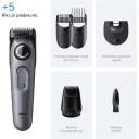 Braun Bārdas Trimmeris BT3560, 0.5mm, 20mm, 40 garuma soļi, NiMH akumulators, 50 min darbības laiks