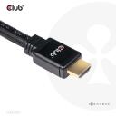 Club3D HDMI кабель CAC-2313 10м, 4K60Hz, 18 Gbit/s, 2.0, 3D, прямой разъем, золотые контакты