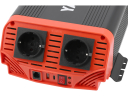 Sprieguma pārveidotājs 1000 W no 12 V DC auto akumulatora → 2×230 V AC ar USB USB-C YT-81483 YATO