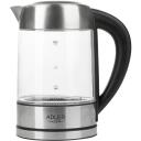 Adler | Kettle | AD 1247 | With electronic control | 1850 W | 1.7 L | Stainless steel/Glass | 360&deg; rotational base | Stainless steel/Transparent