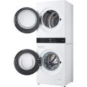 LG Pesumasin kuivatiga WT1210WWF, 12 kg, 10 kg, 1400 RPM, Eeslaetav, Aurufunktsioon, Otsene ajam