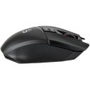 A4Tech Spēļu pele A4TMYS47696, 12000 CPI, 300 IPS, 8 pogas, RGB apgaismojums, bezvadu, USB uzlāde