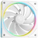 Deepcool vedelikjahutus LM240 WH R-LM240-WHDMMC-1, 240 mm, 66.23 cfm, Kahe 120 mm ventilaatoriga, ARGB valgustus