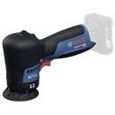 Bosch Professional GPX 12V-77 06019L4000 Juhtmevaba juhuslik orbitaalpoleerija, 12V, 77mm, ilma s&uuml;sinikuta mootor