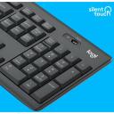 Logitech Клавиатура и мышь MK295 920-009800, беспроводные, 10м, 3 кнопки, батарея клавиатуры AA, батарея мыши AA