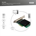 Digitus tīkla adapteris DN-10136, 2.5 Gbps, 10/100/1000/2500Base-T x 4, PCIe 2.1, 1 x RTL8125B