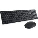 Dell Pro Klaviatuur ja Hiir KM5221W, 2.4GHz, 3 nuppu, USB traadita, akud kaasas, must